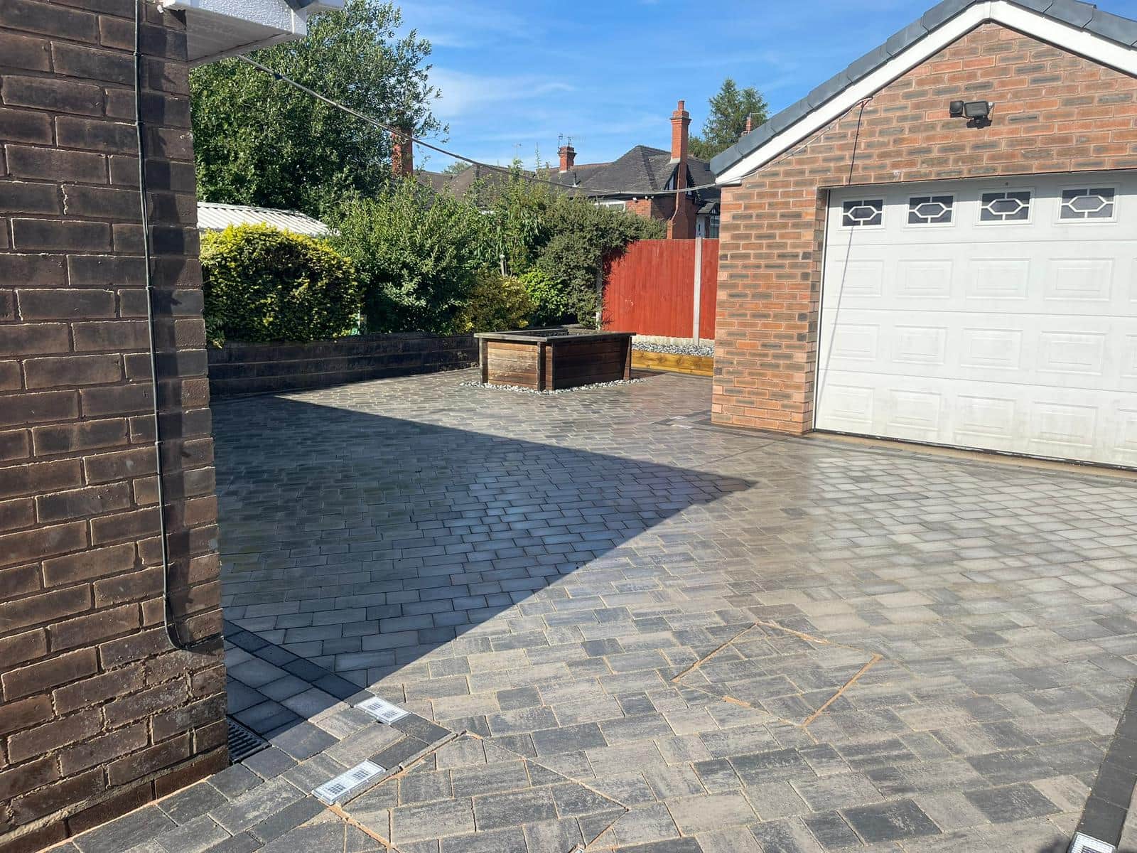 Block paving driveway installed by Active Driveways